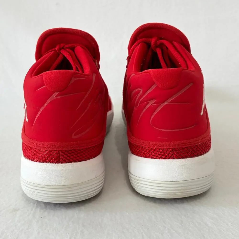 Air Jordan Super. Fly Basketball Shoes 2017 University Red White Mens Size 12
